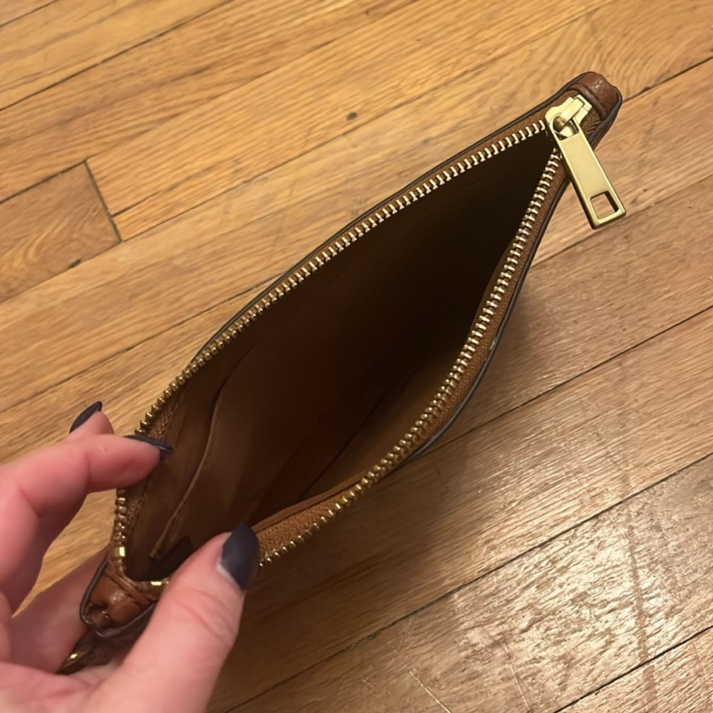 Fossil Heart Patterned Wristlet - image 4